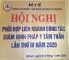 HỘI NGHỊ PHỐI HỢP LIÊN NGÀNH CÔNG TÁC GIÁM ĐỊNH PHÁP Y TÂM THẦN LẦN THỨ IV NĂM 2020