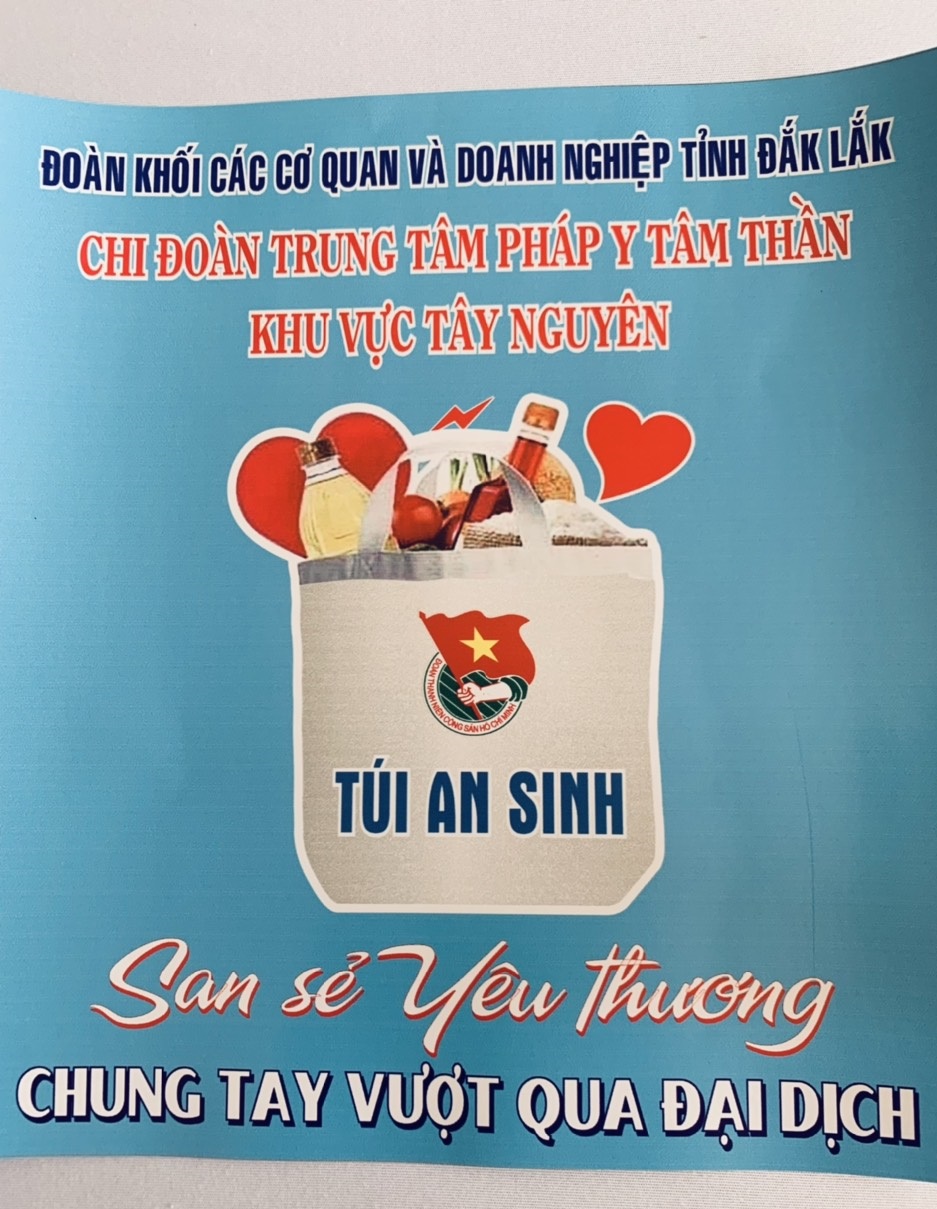 Chi đoàn PYTT kv Tây Nguyên ''San sẻ yêu thương -Chung tay vượt qua đại dịch"