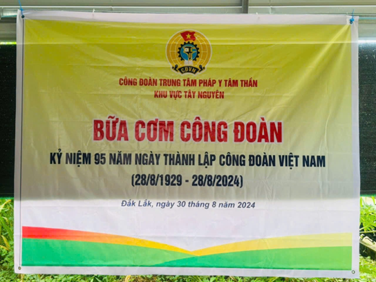 “BỮA CƠM CÔNG ĐOÀN”-TRUNG TÂM PHÁP Y TÂM THẦN KHU VỰC TÂY NGUYÊN